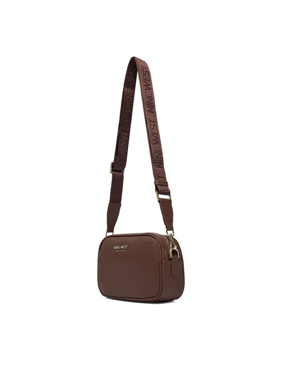 Nine West Nine West Дамска чанта CEO-KISSING TREE LANE-LH22270 Кафяв