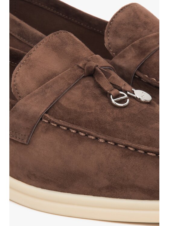 Estro Estro Μοκασίνια ER00113569 Καφέ