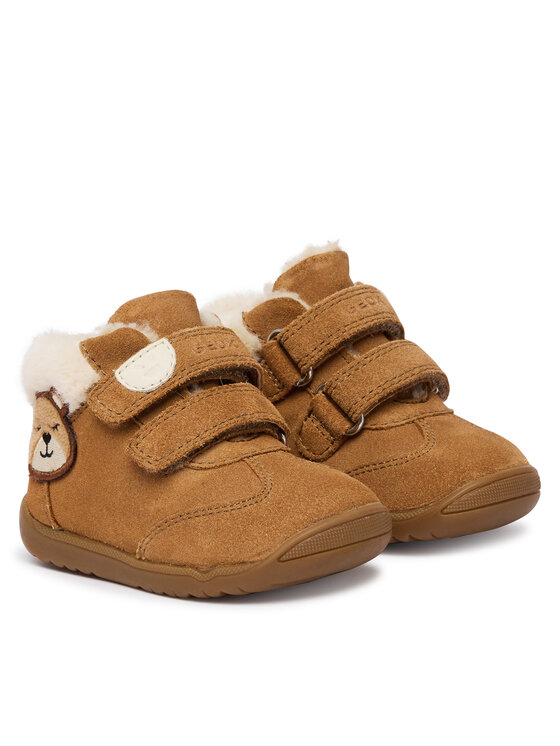 Geox Geox Gležnjarji B Macchia Girl B664PA 00022 C6627 Rjava