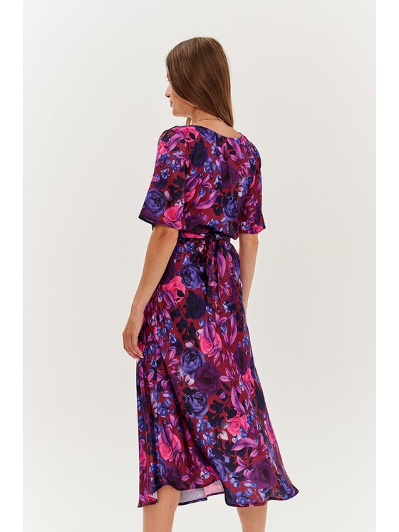 NAOKO NAOKO Každodenní šaty Rosabella Fialová Regular Fit