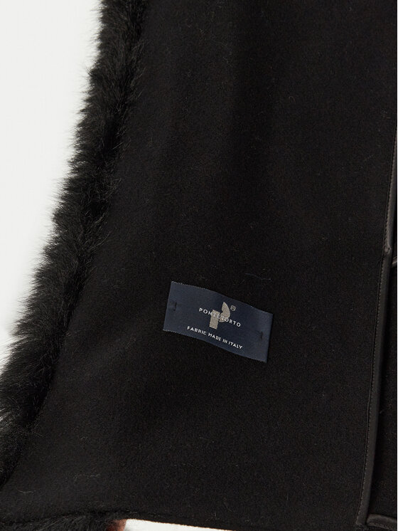 YES LONDON YES LONDON Wollmantel CD1193/ECO Schwarz Regular Fit