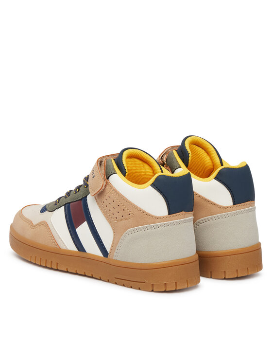 Tommy Hilfiger Tommy Hilfiger Sneakersy High Top Lace-Up/Velcro Sneaker T1X9-35229-1269 S Kolorowy