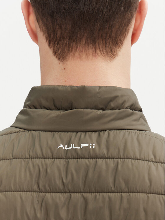 Aulp Aulp Vesta Mocco Khaki Slim Fit