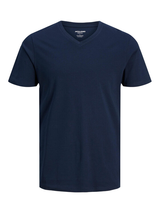 Jack&Jones Jack&Jones Majica Basic 12156102 Mornarsko modra Standard Fit