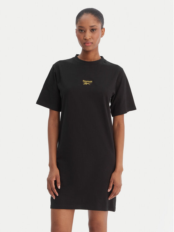 Reebok Reebok Každodenní šaty Surya RK25502CCW Černá Regular Fit