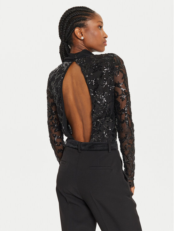 ViCOLO ViCOLO Glaustinukė TS0270 Juoda Slim Fit