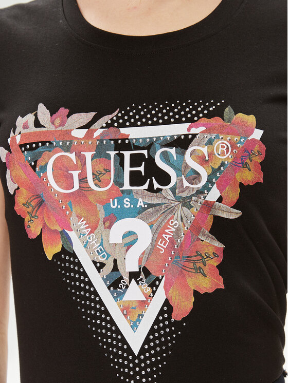 Guess Guess T-särk Ss Cn Tropical Train W4GI62 J1314 Must Slim Fit
