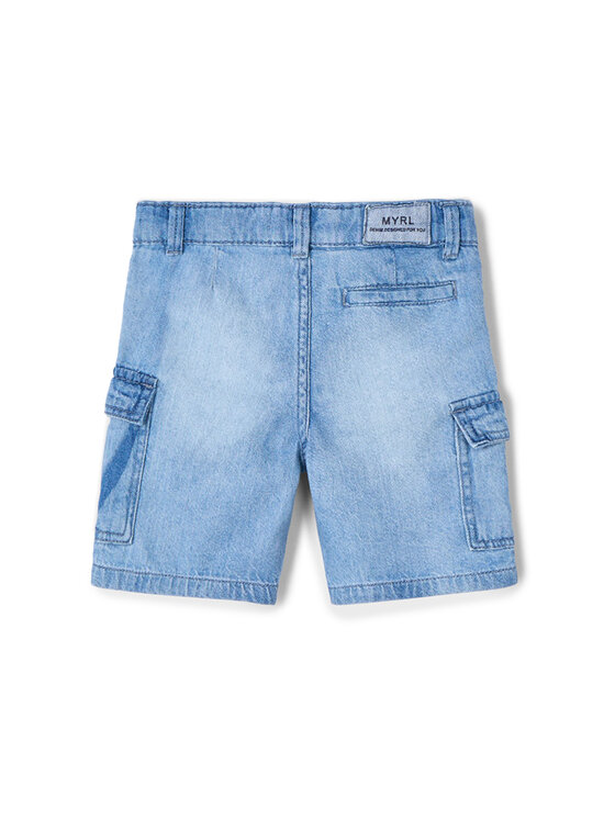 Mayoral Mayoral Szorty jeansowe 3229 Niebieski Regular Fit