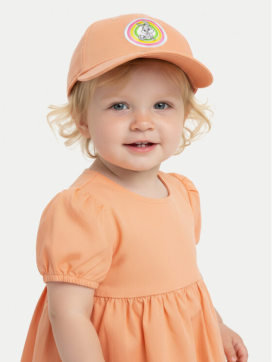 New Era New Era Czapka z daszkiem Kids Pastel Lt 940 Bugs 60435021 Pomarańczowy