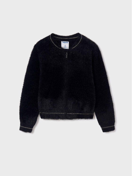 Mayoral Cardigan 7.317 Nero Regular Fit, taglia : 14Y