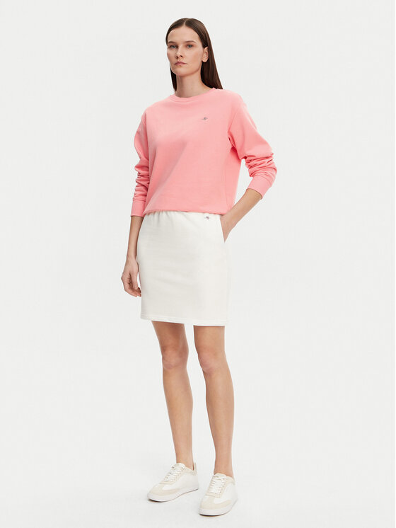 Gant Gant Pulóver Shield 4201414 Rózsaszín Relaxed Fit