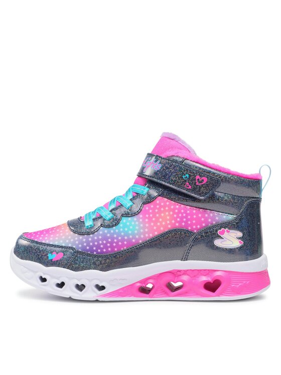 Skechers Skechers Sneakersy Flutter Heart Lights Simple Amor 302677L/NVMT Niebieski