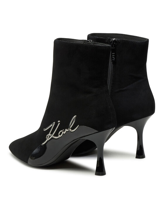 KARL LAGERFELD KARL LAGERFELD Botki KL32744 Czarny