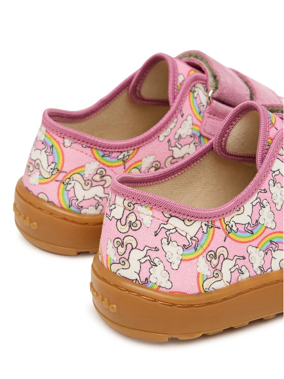 Froddo Froddo Papucs Barefoot Canvas G1700440-12 D Rózsaszín