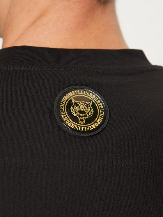 Plein Sport Plein Sport T-shirt AADC MTK6543 SJY001N Crna Regular Fit