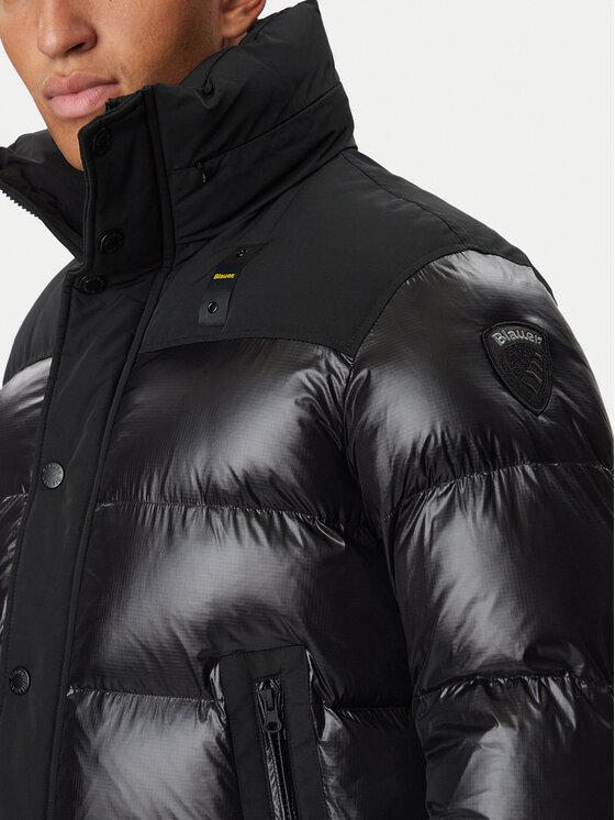 Blauer Blauer Prijelazna jakna Perkins 26WBLUC02170 Crna Regular Fit