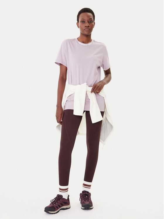 The North Face The North Face T-särk Zumu NF0A87DJ Lilla Regular Fit
