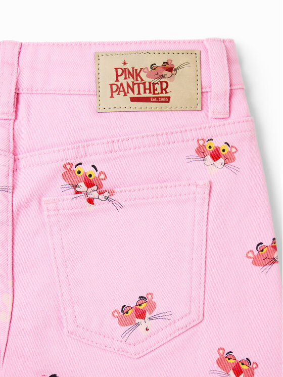 Desigual Desigual Pantaloncini di jeans 23SGDD05 Rosa Regular Fit
