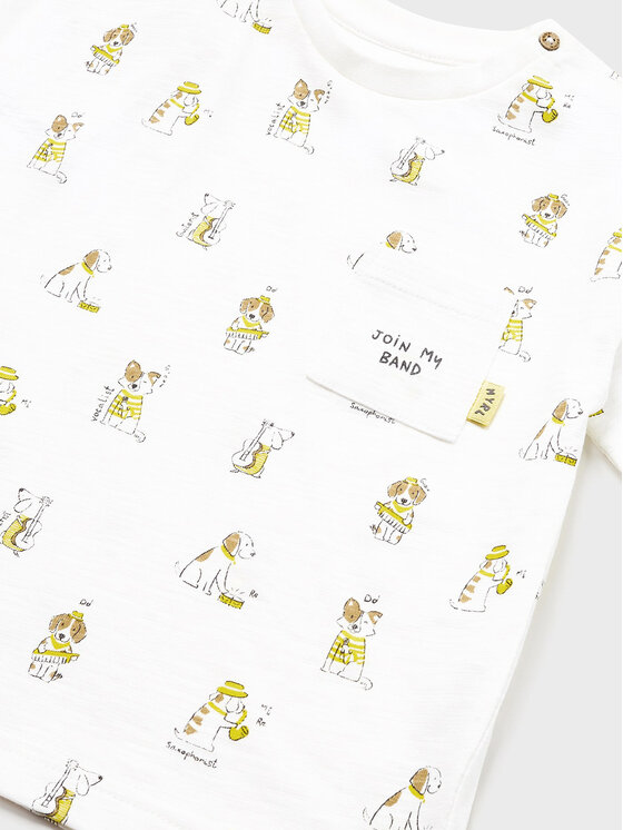 Mayoral Mayoral T-shirt 1016 Bianco Regular Fit