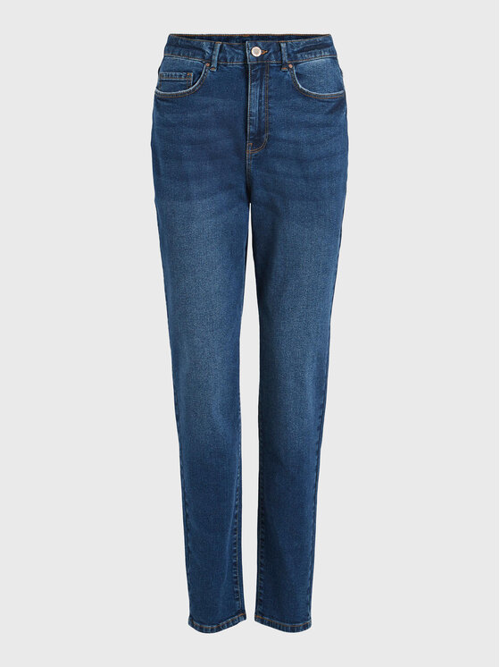 Vila Vila Blugi Naomi 14080820 Bleumarin Mom Fit