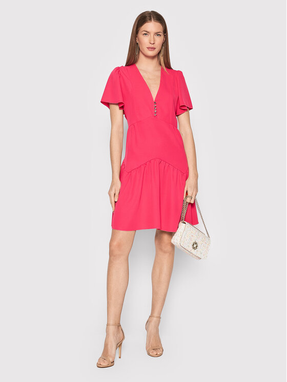 Rinascimento Rinascimento Coctailkleid CFC0107733003 Rosa Relaxed Fit