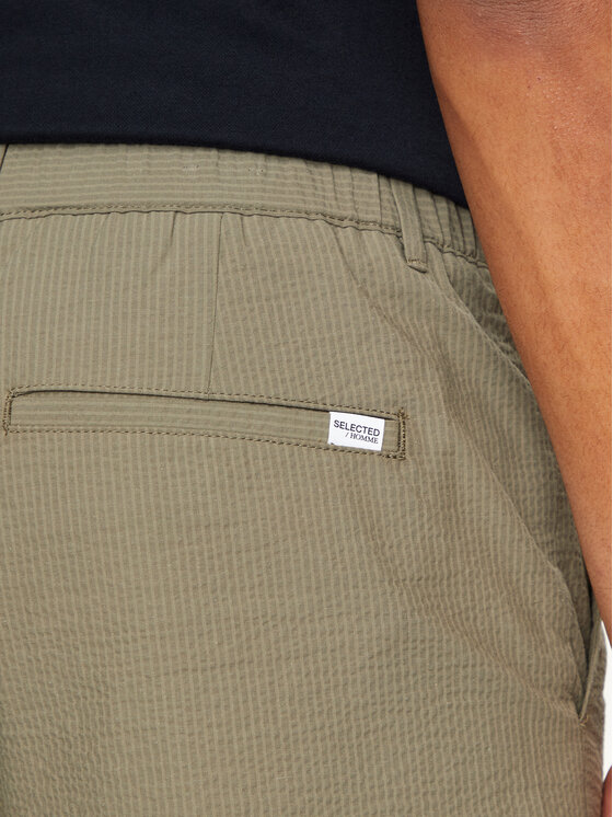 Selected Homme Selected Homme Bavlnené šortky Slhregular-Karl 16092367 Béžová Regular Fit