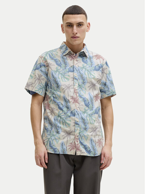 Jack & Jones Cămașă Honolulu 12289667 Colorat Regular Fit