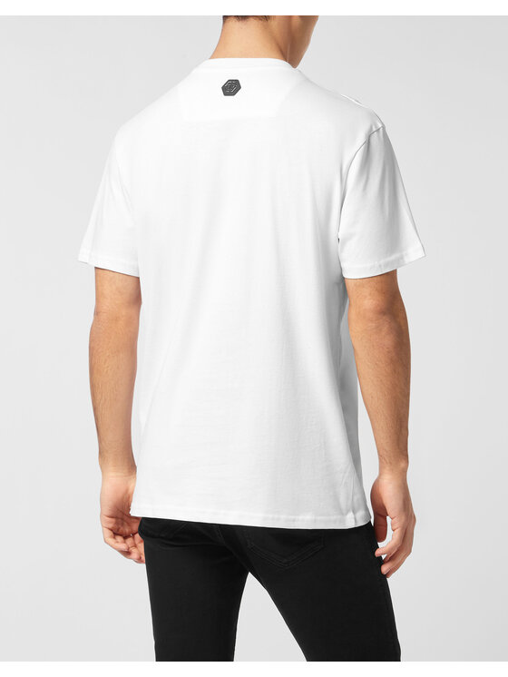 PHILIPP PLEIN PHILIPP PLEIN T-Shirt 27067 Biały Regular Fit
