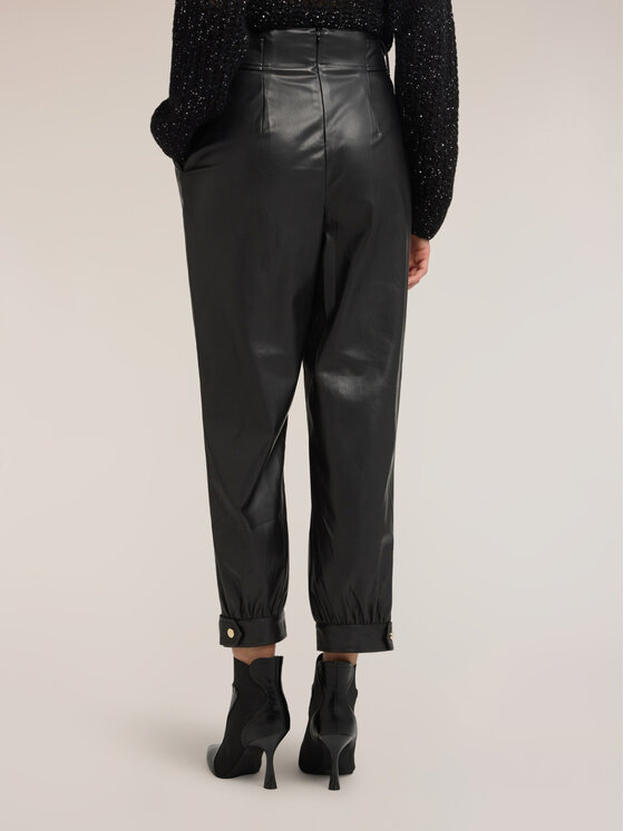 Motivi Motivi Pantaloni di tessuto P304Q004906N033 Nero Boy Fit