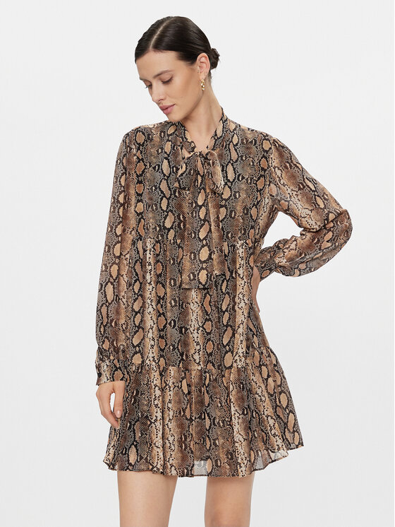 MICHAEL Michael Kors MICHAEL Michael Kors Pluusikleit MH381VIBAY Pruun Regular Fit