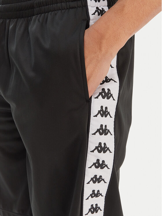 Kappa Kappa Αθλητικό σορτς Banda Treadwellz 304KQ20 Μαύρο Regular Fit