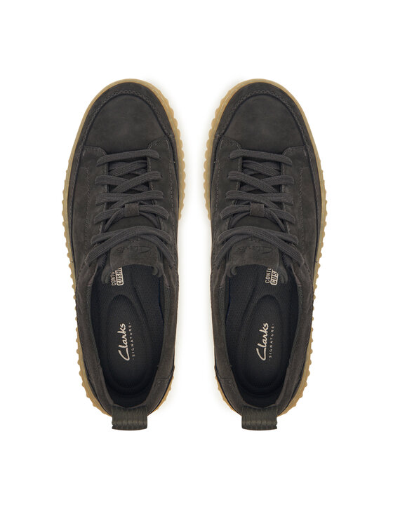 Clarks Clarks Сникърси Torhill Lace 26184417 Сив