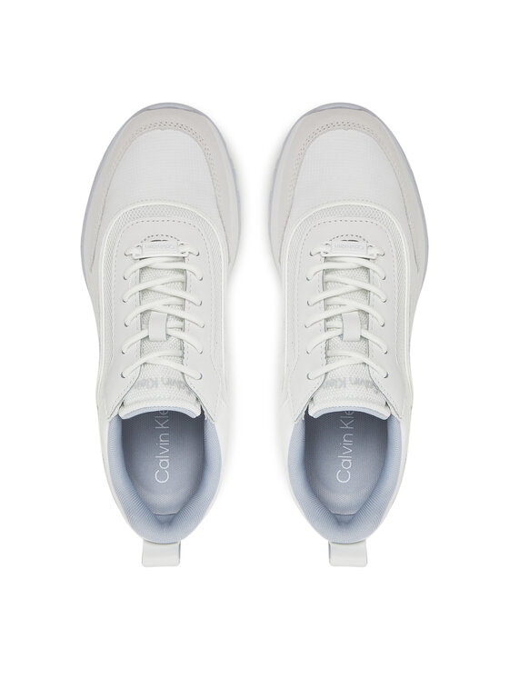 Calvin Klein Calvin Klein Tenisice Runner Lace Up Mesh Mix HW0HW02487 Bijela