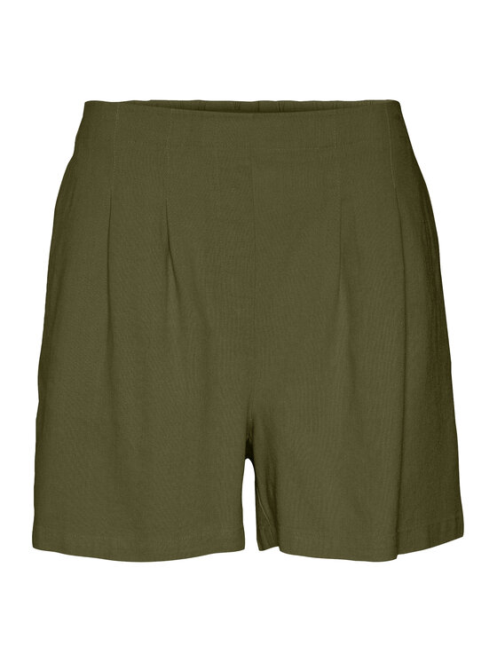 Vero Moda Vero Moda Pantaloncini di tessuto Jesmilo 10279694 Verde Regular Fit