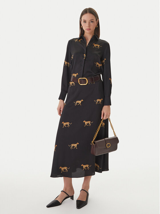 LOLA CASADEMUNT LOLA CASADEMUNT Särk LS2615051 Must Regular Fit