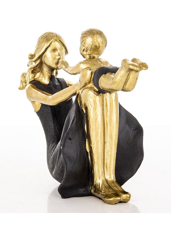 MIAhome MIAhome Figurka Mama z dzieckiem MADRE Złoty