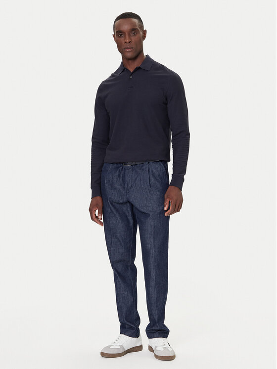 Bugatti Bugatti Poloshirt 8130-85030D Dunkelblau Regular Fit
