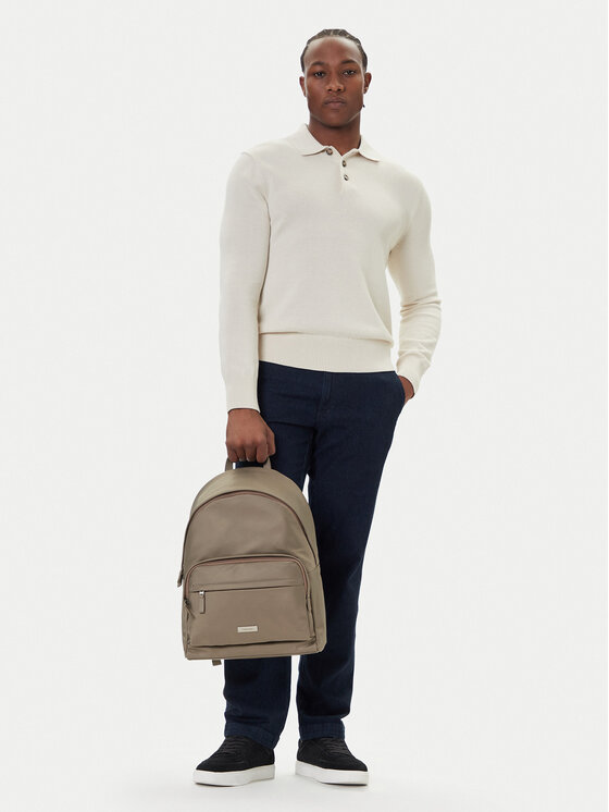 Calvin Klein Calvin Klein Mugursoma Sleek Round LV04D3143G Bēšs