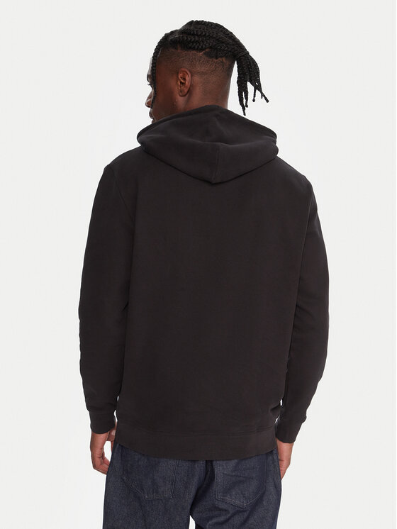 Tommy Jeans Tommy Jeans Džemperis ar kapuci DM0DM22092 Melns Relaxed Fit