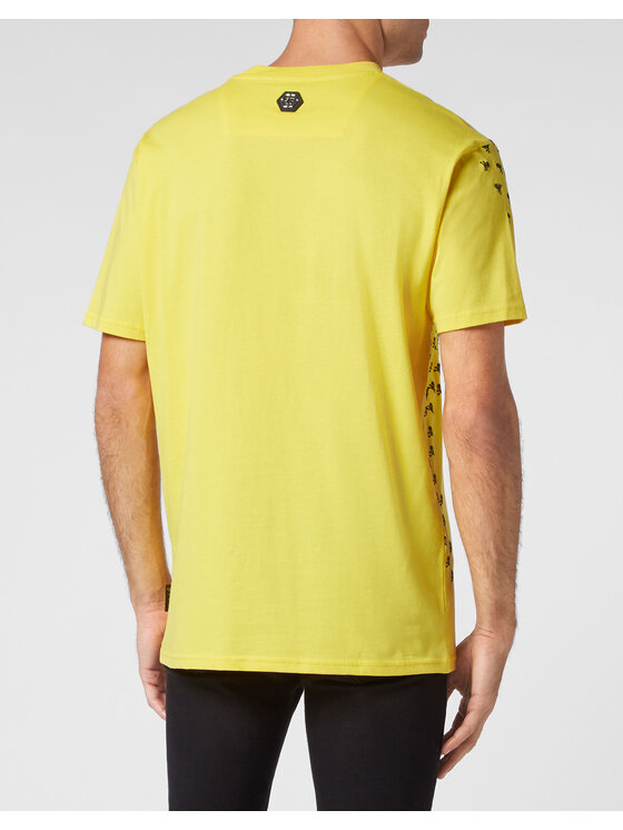 PHILIPP PLEIN PHILIPP PLEIN T-Shirt 171 Žlutá Regular Fit