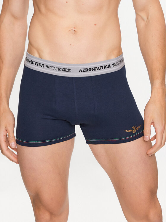 Aeronautica Militare Aeronautica Militare Set di 2 boxer AM1UBX004 Blu scuro