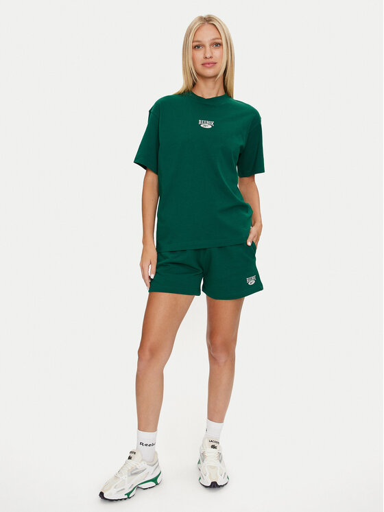 Reebok Reebok T-Shirt Cl Ae Archive Sm Logo Tee 100076222 Grün Regular Fit