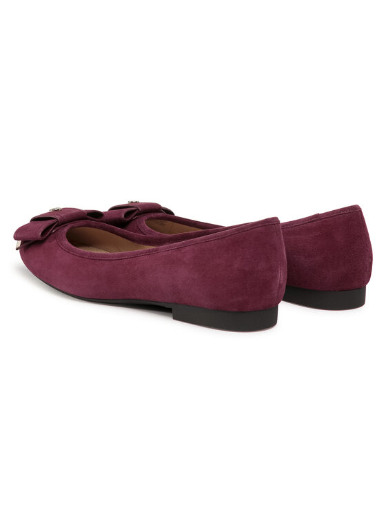 MICHAEL Michael Kors MICHAEL Michael Kors Balerinke Belle Flex 40F0BLFP1S Bordo rdeča