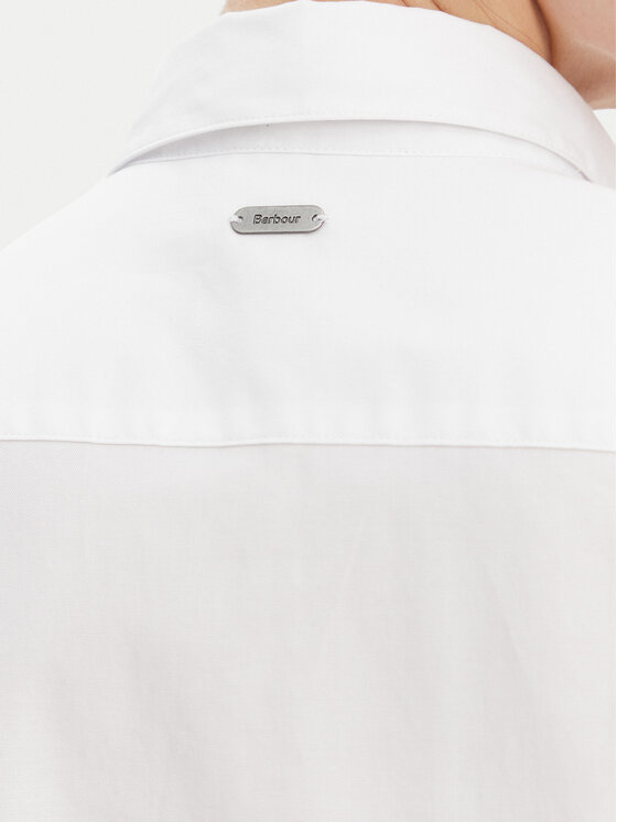 Barbour Barbour Πουκάμισο Derwent LSH1409WH33 Λευκό Regular Fit