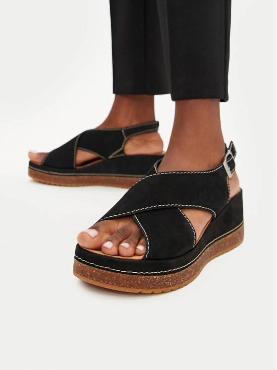Clarks Clarks Sandale Kassanda Step 26177299 Negru