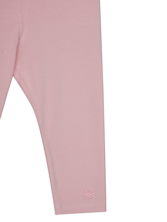 United Colors Of Benetton United Colors Of Benetton Legginsy 3MT1GF01L Różowy Slim Fit