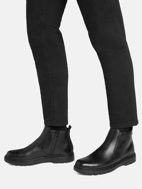 Geox Geox Schnürschuhe U Spherica Ec1 B Abx U46HNC 00043 C9999 Schwarz