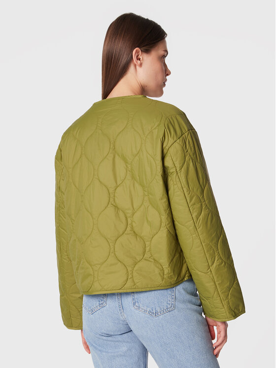 United Colors Of Benetton United Colors Of Benetton Μπουφάν μεταβατικό 2TWDDN011 Πράσινο Regular Fit