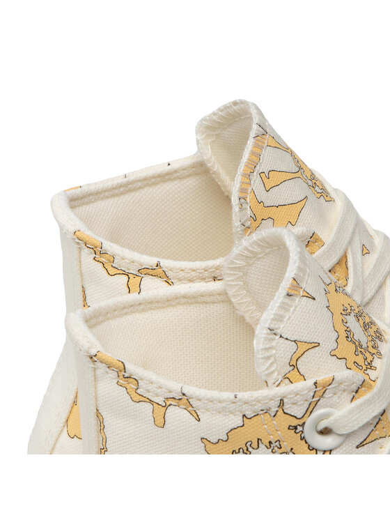 Converse Converse Кеди Chuck Taylor All Star Crafted Florals A01188C Бежевий