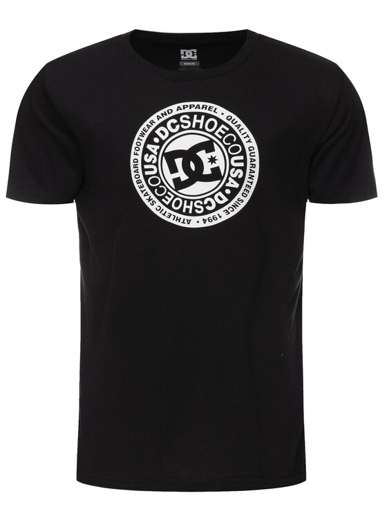 DC DC T-shirt EDYZT03901 Noir Regular Fit